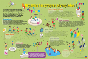 Organise tes propres olympiades!
